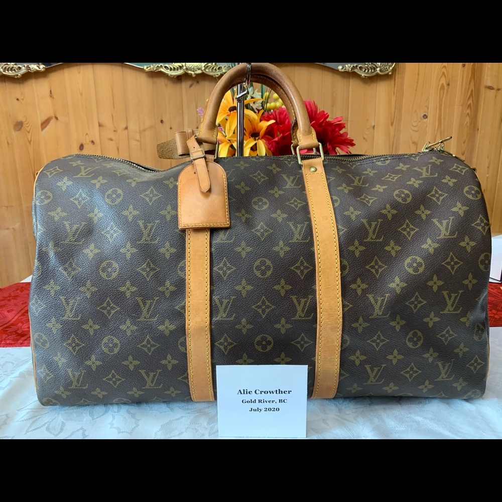 —SOLD ON INSTAGRAM— LV Keepall 50 Bandouliere